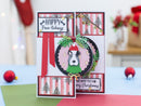 Crafter’s Companion Santa Paws Clear Acrylic Stamp - Deck the Paws - Craftywaftyshop
