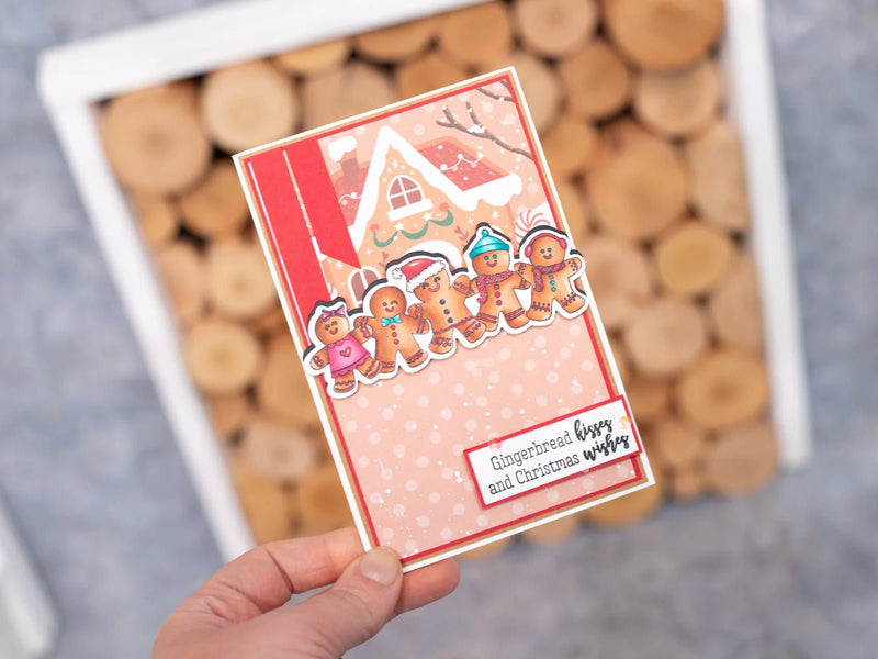 Crafter's Companion - Stamp and Die - Gingerbread - Craftywaftyshop