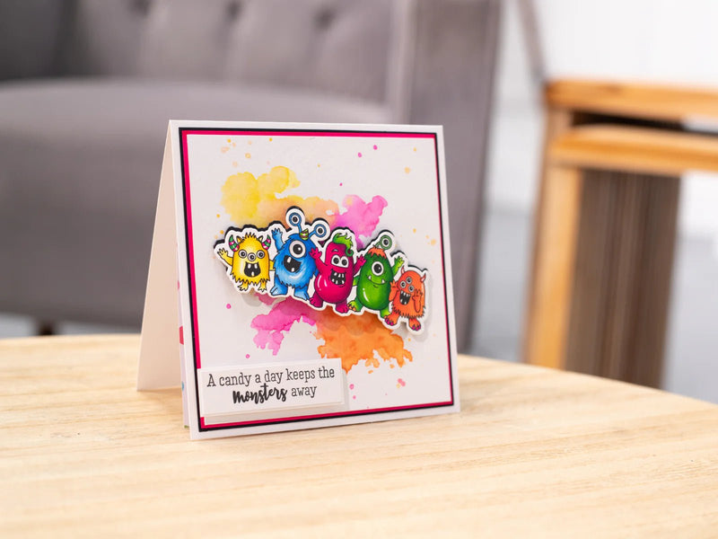 Crafter's Companion - Stamp and Die - Monsters - Craftywaftyshop