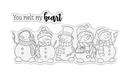 Crafter's Companion - Stamp and Die - Snowmen - Craftywaftyshop
