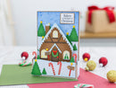 Crafters Companion Stamp & Die - Christmas Cabin - Craftywaftyshop