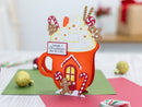 Crafters Companion Stamp & Die - Hot Chocolate - Craftywaftyshop