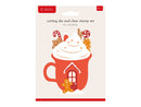 Crafters Companion Stamp & Die - Hot Chocolate - Craftywaftyshop