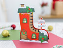 Crafters Companion Stamp & Die - Santa's Boot - Craftywaftyshop