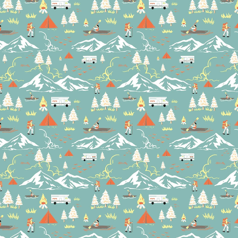 Crafters Companion The Great Outdoors 6 x 6 Paper Pad - Craftywaftyshop