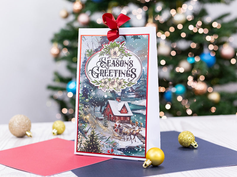 Crafter's Companion The Night Before Christmas 6" x 6' Pad - Craftywaftyshop