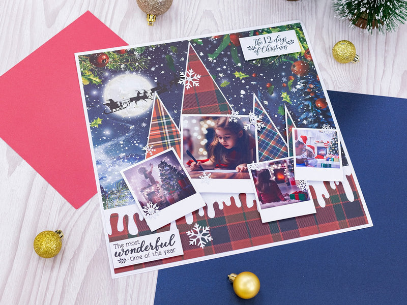 Crafter's Companion The Night Before Christmas 6" x 6' Pad - Craftywaftyshop