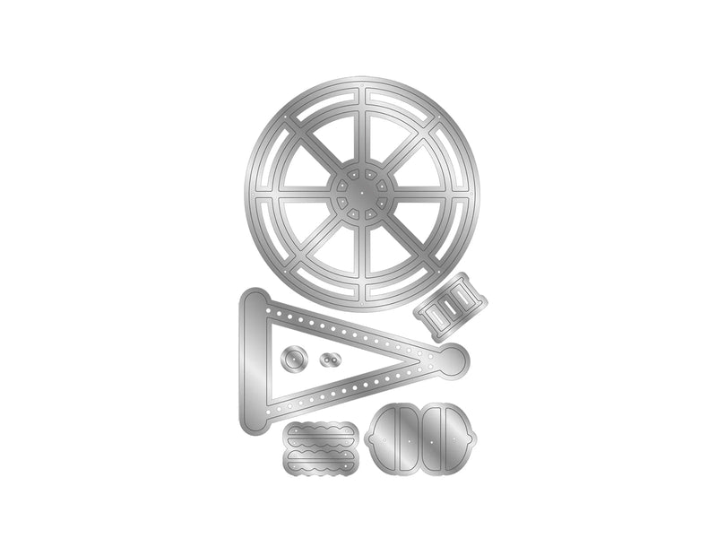 Crafters Companion Vintage Carnival Metal Die Set Ferris Wheel - Craftywaftyshop