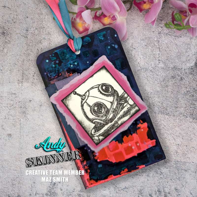 Creative Expressions Andy Skinner Botology Wash Your Worries Away Pre Cut Rubber Stamp - Craftywaftyshop