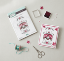 Creative Expressions Designer Boutique Collection Jewelled Beetle A6 Clear Stamp - Craftywaftyshop