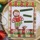 Creative Expressions Paper Cuts Festive Gingerbread Boy Craft Die - Craftywaftyshop