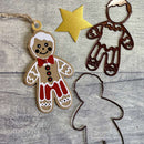 Creative Expressions Paper Cuts Festive Gingerbread Boy Craft Die - Craftywaftyshop