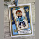 Creative Expressions Paper Cuts Festive Gingerbread Boy Craft Die - Craftywaftyshop