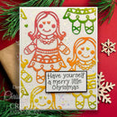 Creative Expressions Paper Cuts Festive Gingerbread Girl Craft Die - Craftywaftyshop