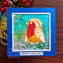 Creative Expressions Paper Cuts Festive Robin Craft Die - Craftywaftyshop
