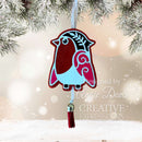 Creative Expressions Paper Cuts Festive Robin Craft Die - Craftywaftyshop