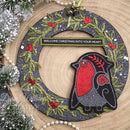 Creative Expressions Paper Cuts Festive Robin Craft Die - Craftywaftyshop