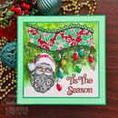 Creative Expressions Sue Wilson Festive Holly Ribbon Wave Craft Die - Craftywaftyshop
