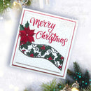 Creative Expressions Sue Wilson Festive Holly Ribbon Wave Craft Die - Craftywaftyshop