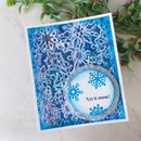 Creative Expressions Sue Wilson Festive Snowflake Floating Frame Craft Die - Craftywaftyshop