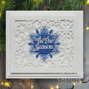 Creative Expressions Sue Wilson Festive Snowflake Floating Frame Craft Die - Craftywaftyshop
