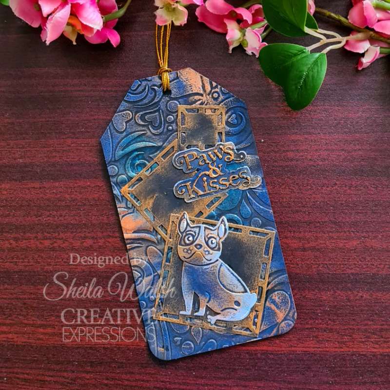 Creative Expressions Sue Wilson Stained Glass Squares Craft Die - Craftywaftyshop