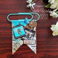Creative Expressions Tracie Fox Passport Background 4 in x 6 in Clear Stamp Set - Craftywaftyshop