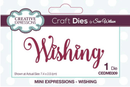 Creative Expressions Wishing Craft Die by Sue Horton - Craftywaftyshop