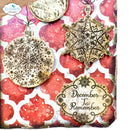 December Romance Stamp and Die Set by Elizabeth Craft Designs - Craftywaftyshop