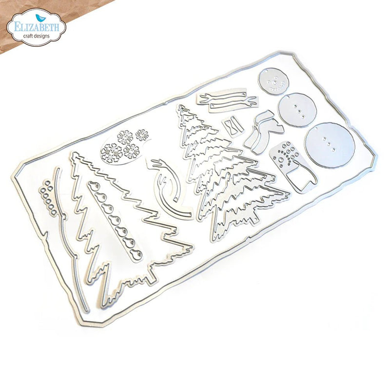 December White Art Journal Specials by Elizabeth Craft Designs - Craftywaftyshop