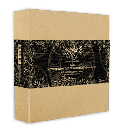 Deconstructed Trifold Waterfall Folio Album – Kraft by Graphic 45 - Craftywaftyshop