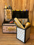 Desktop Tidy Organiser Instructions Download - Craftywaftyshop