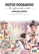 Dutch Doobadoo - Woodland Springs - Collage paper Set - Craftywaftyshop
