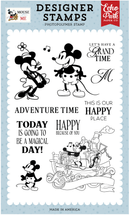 Echo Park 4x6 Stamp Set – Retro Mouse Pal | Mouse And Me | MAM487045 - Craftywaftyshop