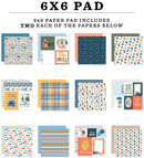 Echo Park 6x6 Paper Pad – My Favorite Monster | MFM499023 - Craftywaftyshop