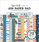 Echo Park 6x6 Paper Pad – My Favorite Monster | MFM499023 - Craftywaftyshop
