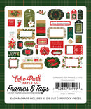 Echo Park Christmas Joy Frames & Tags - Craftywaftyshop