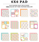 Echo Park Craft Room 6x6 Paper Pad | CRM492023 - Craftywaftyshop