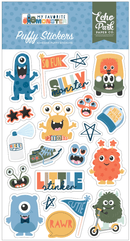 Echo Park Puffy Stickers – My Favorite Monster | MFM499066 - Craftywaftyshop