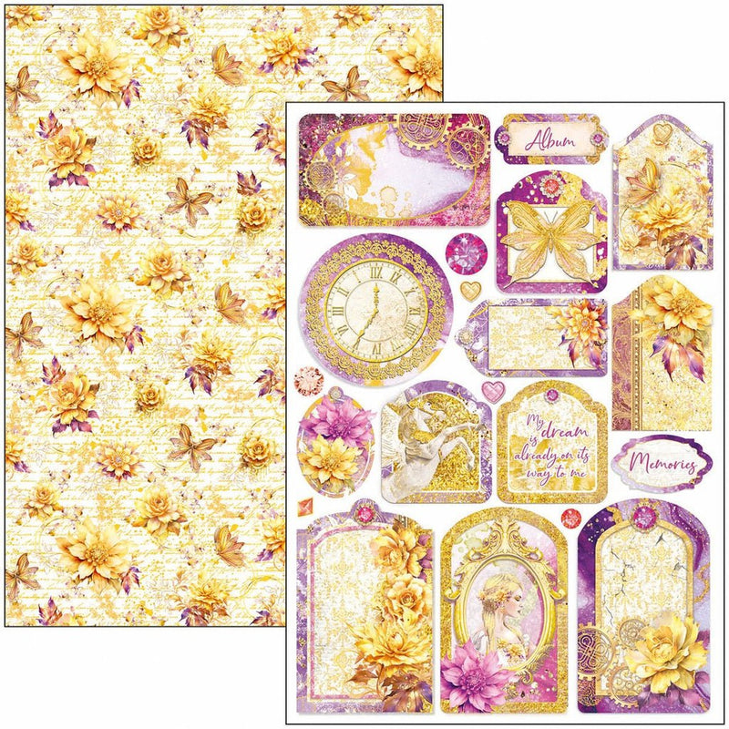 Ethereal A4 Creative Pad by Ciao Bella - Craftywaftyshop