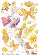 Ethereal Elements A4 Piuma Rice Paper - Craftywaftyshop