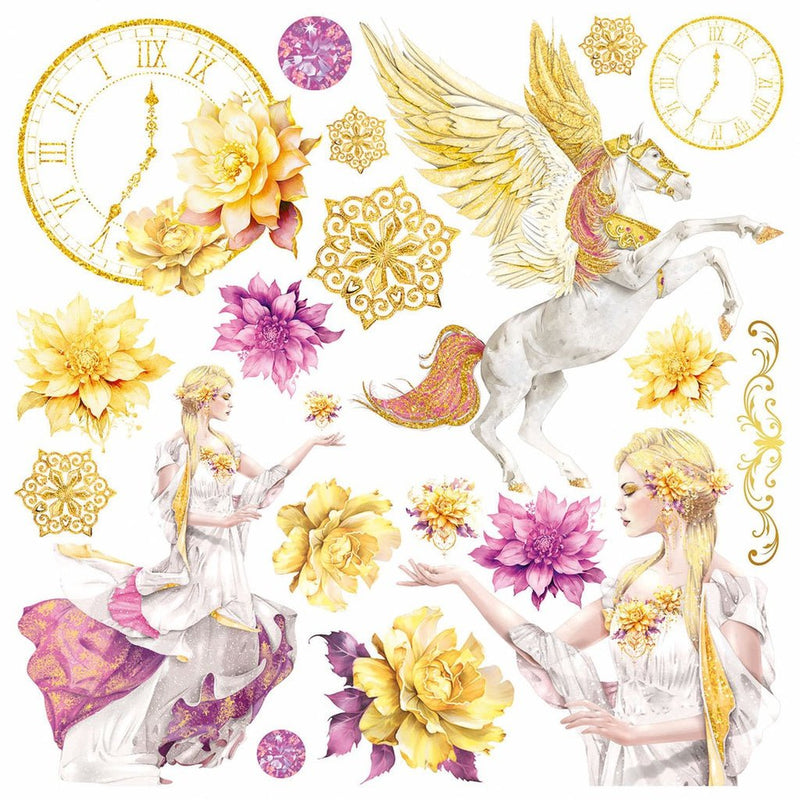 Ethereal Vellum Paper Fussy Cut 6x6 by Ciao Bella - Craftywaftyshop
