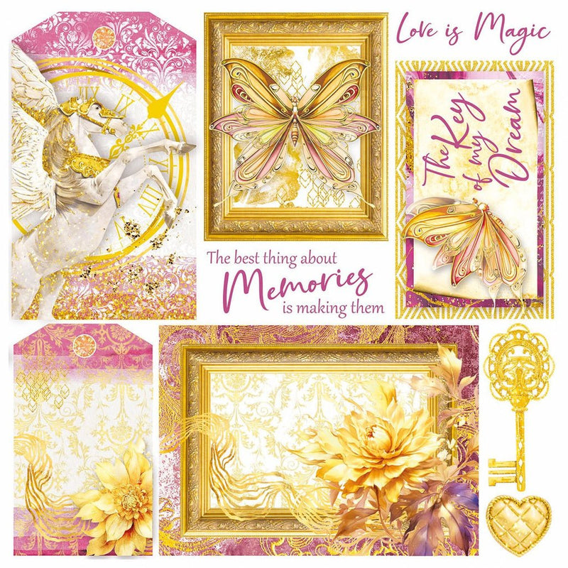 Ethereal Vellum Paper Fussy Cut 6x6 by Ciao Bella - Craftywaftyshop