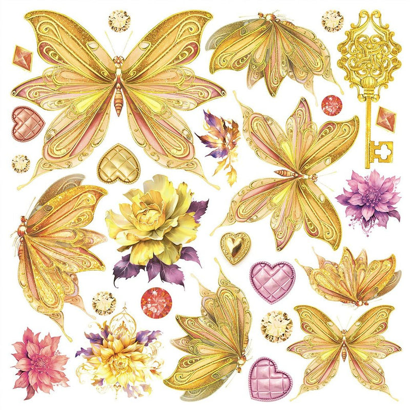 Ethereal Vellum Paper Fussy Cut 6x6 by Ciao Bella - Craftywaftyshop