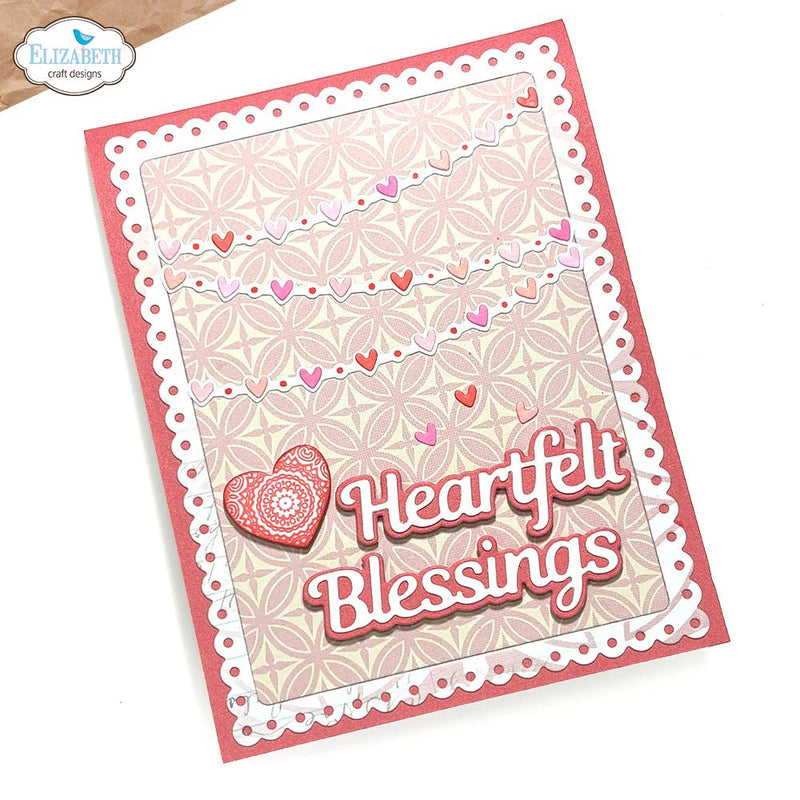 Everyday Words 4 Die Set by Elizabeth Craft Designs - Craftywaftyshop