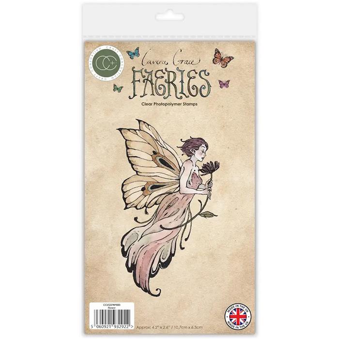 FAERIES Flower - Photopolymer Stamp Set by Craft Consortium - Craftywaftyshop