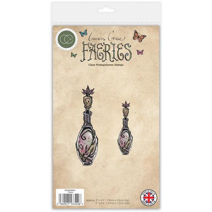 FAERIES Potions - Photopolymer Stamp Set by Craft Consortium - Craftywaftyshop