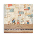 Family - 8"x8" Double Sided Scrapbooking Pad (SBBS137) by Stamperia - Craftywaftyshop