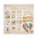 Family - 8"x8" Single Faced Scrapbooking Pad (SBBSXB21) by Stamperia - Craftywaftyshop