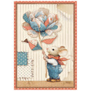 Family - A6 Mini Rice Paper Selection (DFSA6X03) by Stamperia - Craftywaftyshop